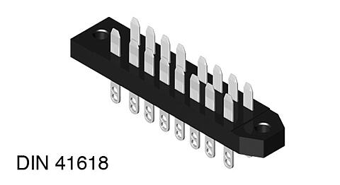 Illustration Plug Connector DIN 41618  710  1