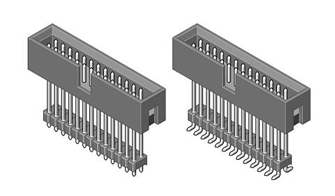Wannenstecker 2,54 mm