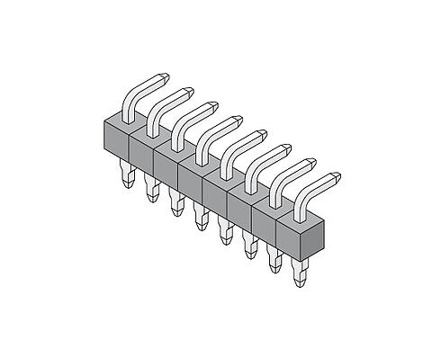 Illustration Pin Header for Press-fit Termination 2,54 mm  368  3