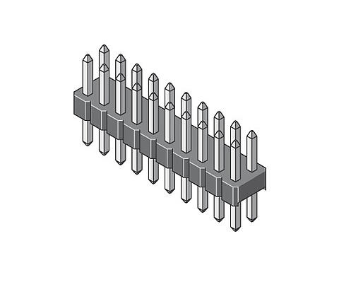 Illustration Pin Header 1,27 mm  659-2