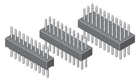 Präzisionsstiftleiste 1,27 mm