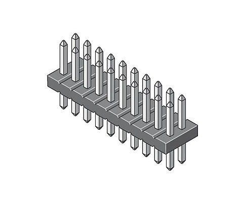 Illustration Pin Header 1,27 mm  176-2