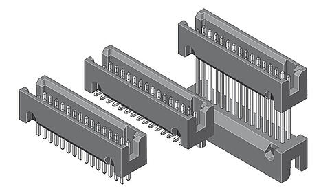 Wannenstecker 1,27 mm