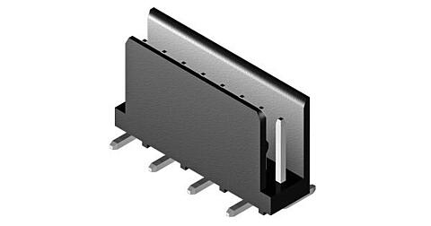 Illustration Pin Header with Polarizing Feature 2,54 mm  662  3