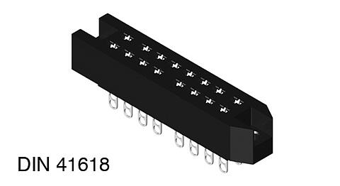 Illustration Socket Connector DIN 41618  711  1