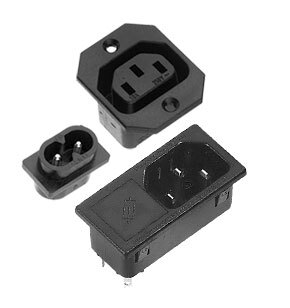 In-/Outlets according to IEC 60320