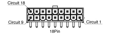  10 Pin Header 4,20 mm  571  3