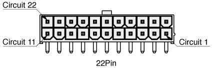  12 Pin Header 4,20 mm  571  3