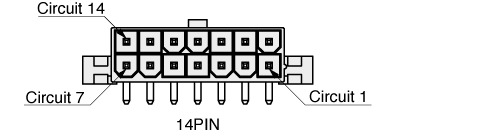  8 Pin Header 4,20 mm  571  6