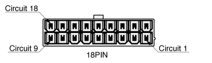  10 Pin Header 4,20 mm  573  3