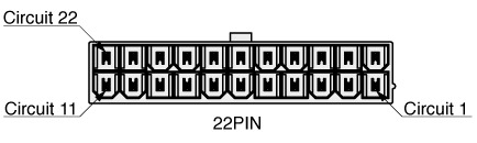  12 Pin Header 4,20 mm  573  3