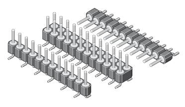 Präzisionsstiftleiste SMD 2,54 mm