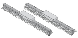 Stiftleiste SMD 1,27 mm