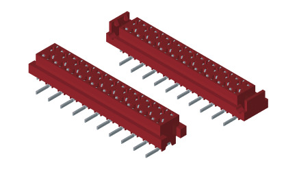 Buchsenleiste Micro Match SMD 1,27 mm